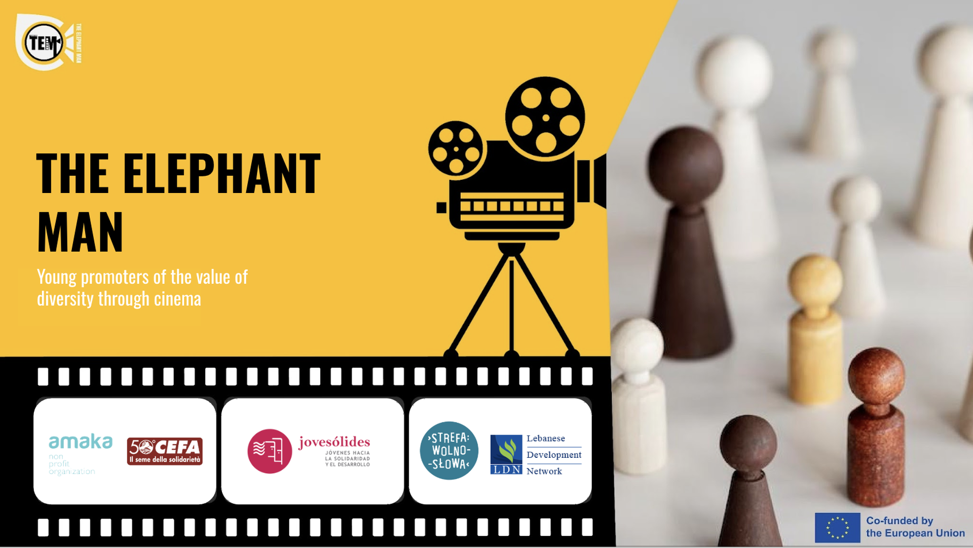 ilustracja programu Projekt młodzieżowy The Elephant Man